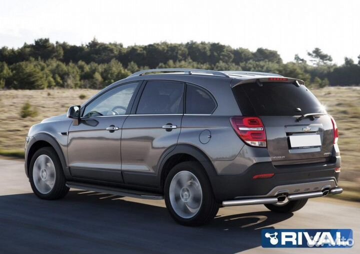 Пороги-подножки Chevrolet Captiva 2011-2015 Premiu