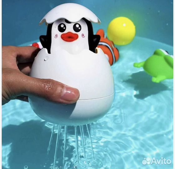 Игрушка для ванной яйцо-лейка