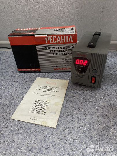 Стабилизатор напряжения ресанта