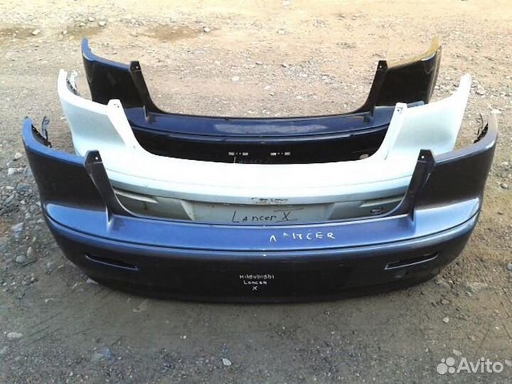 Бампер задний Митсубиси Лансер X 10