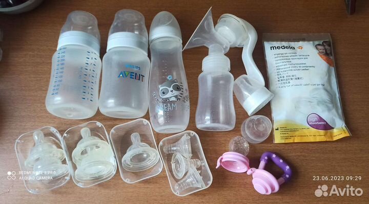 Бутылочки avent