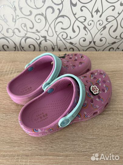 Crocs C12 для девочки