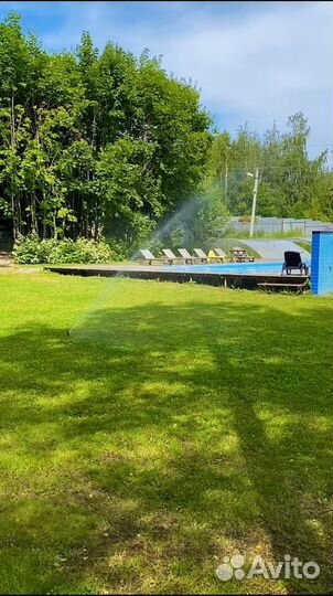 Сауна с теплым бассейном