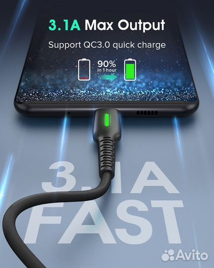 Качественный кабель USB Type C