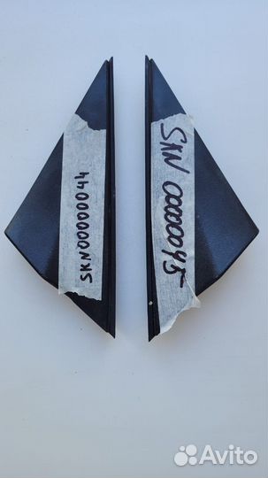 Накладка переднего крыла Hyundai Solaris 1 Рестайл