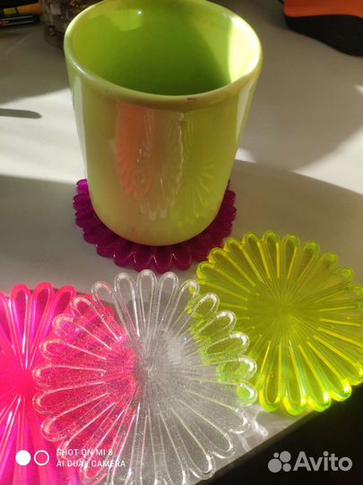 Подстаканники из эпоксидной смолы