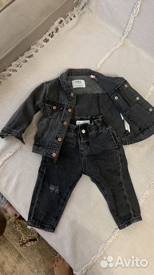 Джинсовка детская zara