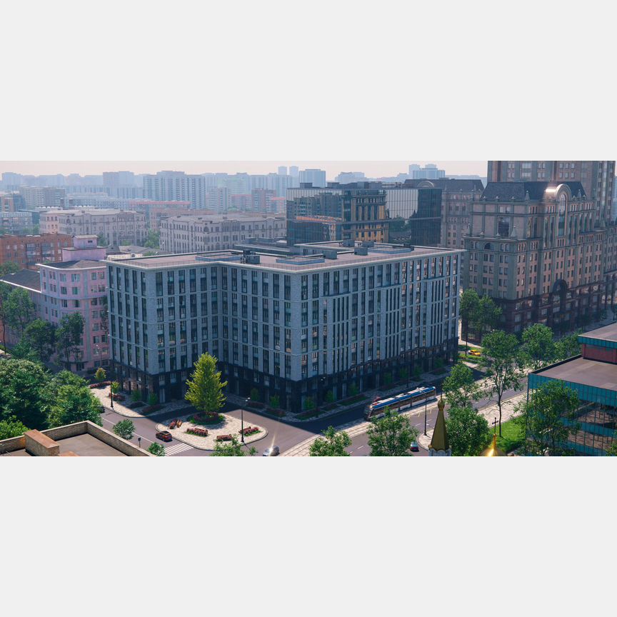 Апартаменты-студия, 36,8 м², 4/10 эт.