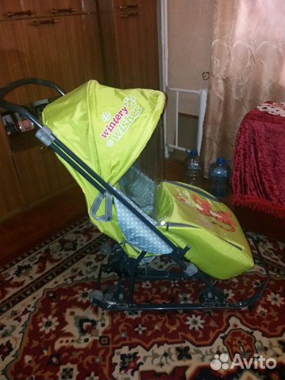 Коляска санки