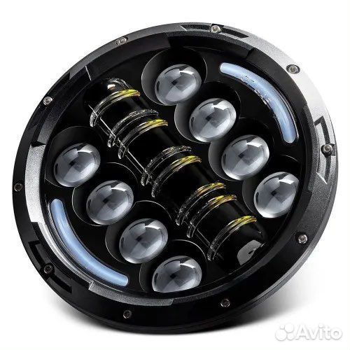 Светодиодные фары на Нива- Портер-Уаз Хантер 150 W