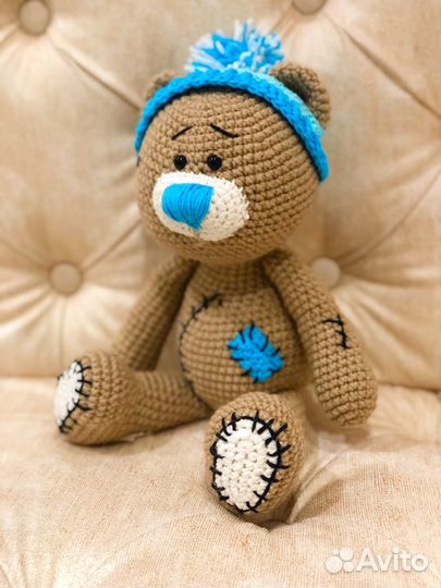 Вязаный Мишка Тедди