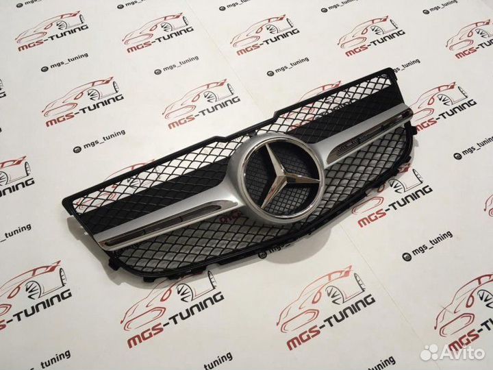 Решётка Mercedes GLK-class X204 12-15 одна полоса