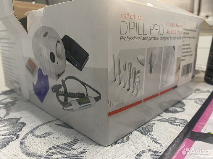 Аппарат для маникюра и педикюра nail drill pro 601