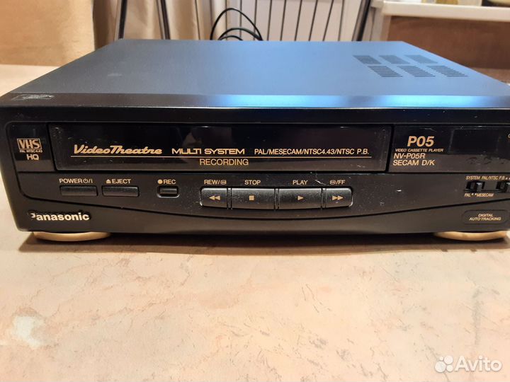 Видеомагнитофон panasonic