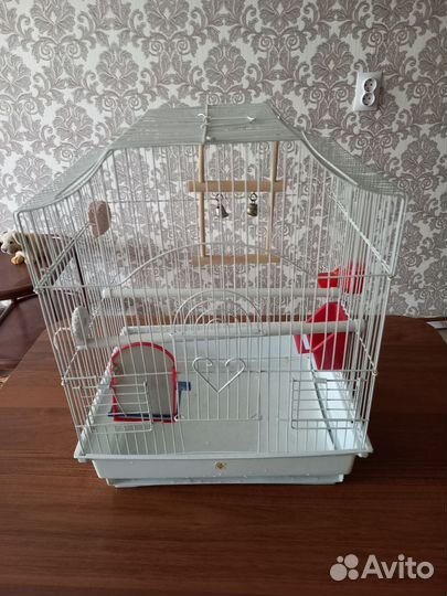 Клетка для птиц полный комплект
