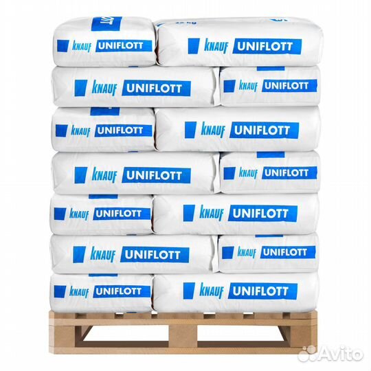 Кнауф Шпаклевка Унифлот 25 кг. (42меш/под)
