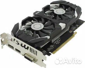 Видеокарта MSI GeForce GTX 1050 Ti 4GT OC