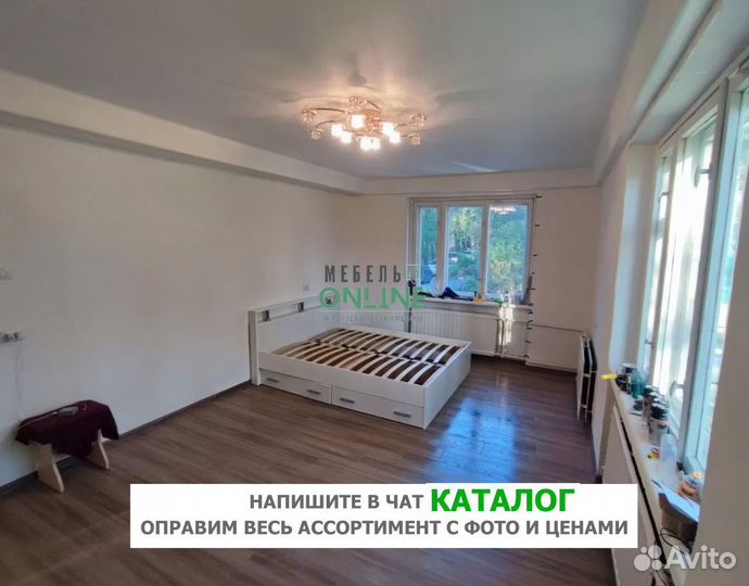 Кровать 140х200 с ящиками