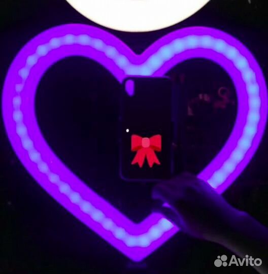 Кольцевая Лампа Сердце