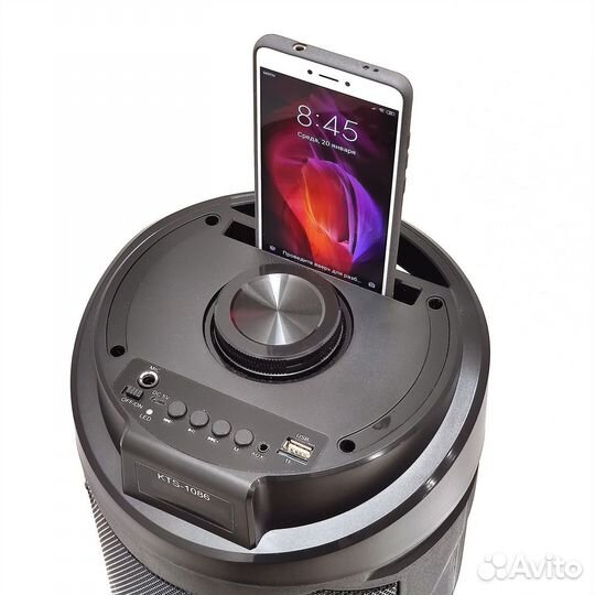 Беспроводная портативная колонка KTS-1086 BT, 40 В