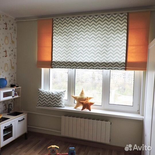 Римские шторы от производителя на электроприводе