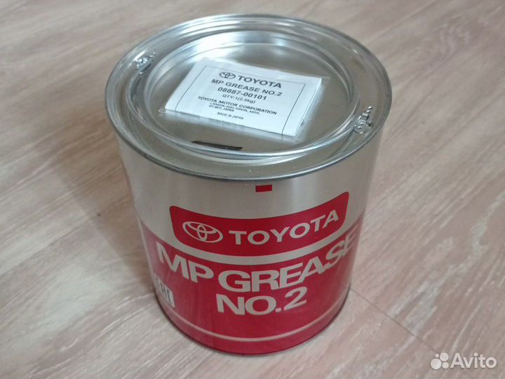 Смазка Toyota (последняя)