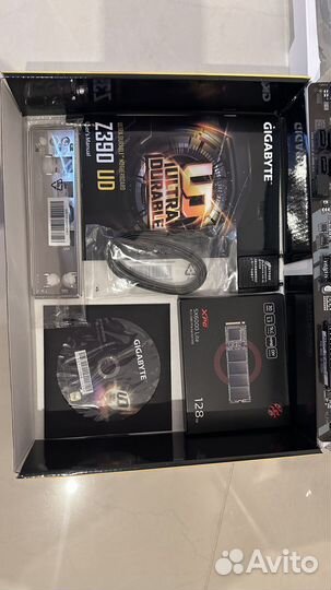 Материнская плата с процессором, опер пам, ссд