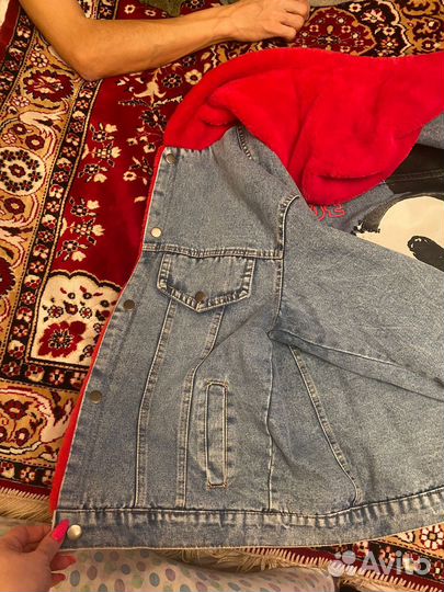 Зима джинсовка