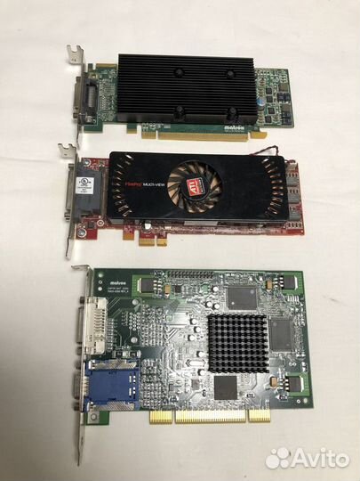 Видеокарты AGP и PCI-E