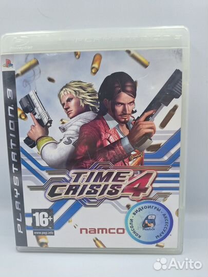 Time Crisis 4 PS3 (б/у, англ.)