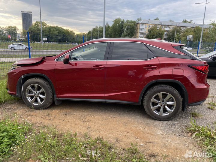 Lexus RX 2.0 AT, 2018, битый, 114 000 км
