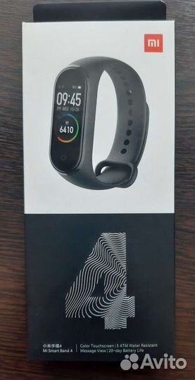 Фитнес тренер xiaomi mi band 4