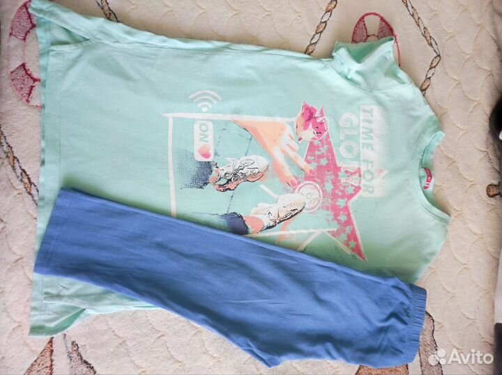 Вещи пакетом для девочки 134