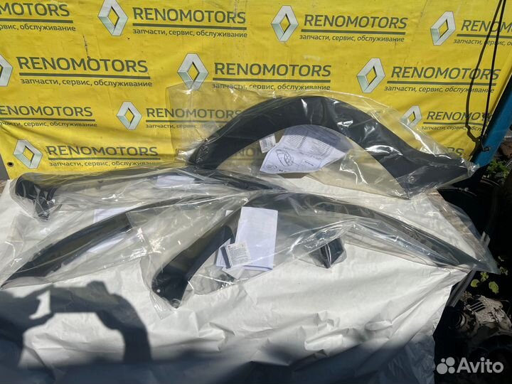 Оригинальные расширители арок Рено Дастер