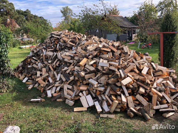 Сухие березовые дрова