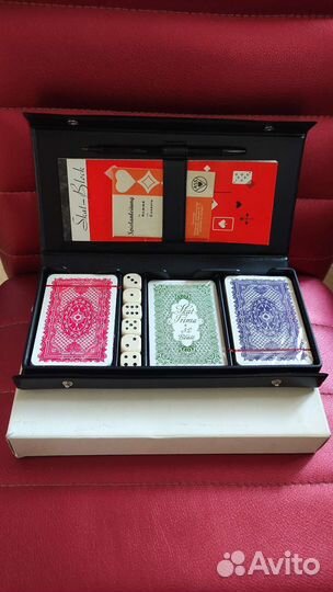 Набор карточных игр канаста бридж ГДР Германия