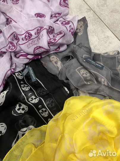 Alexander mcqueen платок оригинал