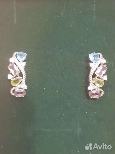 Серьги серебро 925