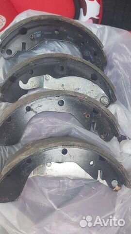 Тормозные колодки задниена шервролет lacetti