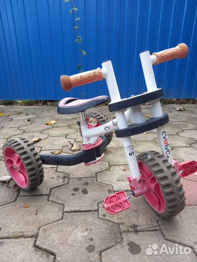 Велосипед + велобег 3 в 1