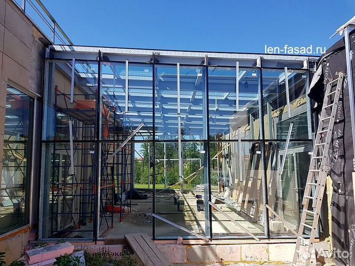Остекление теплиц под ключ из оконных систем