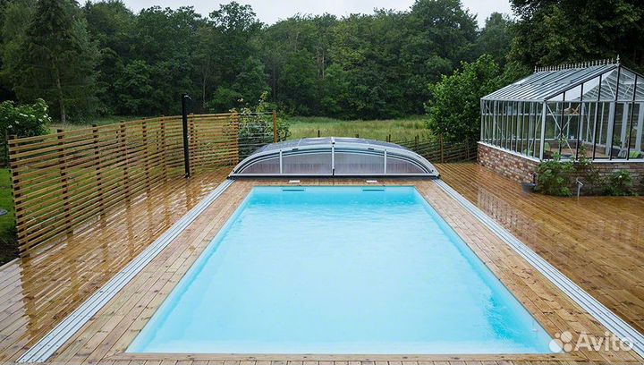 Пластиковый бассейн