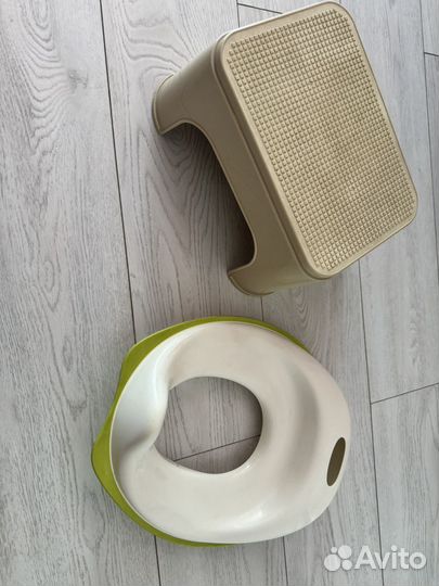 Накладка на унитаз IKEA и ступенька детские