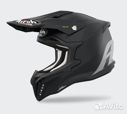 Кроссовый шлем Airoh strycker color Black Matt