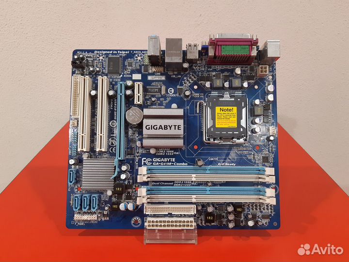 Материнская плата 775 Gigabyte GA-G41M-Combo