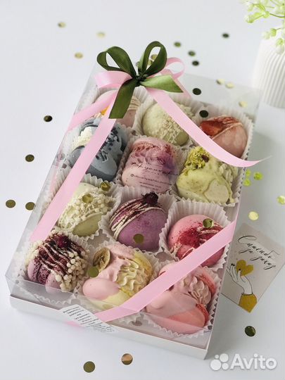 Моти и Макаронс Ассорти наборы