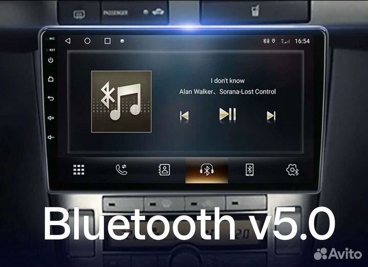 Магнитола 2 din, android, 9/10 дюйм, 4/32 4g-wi-fi