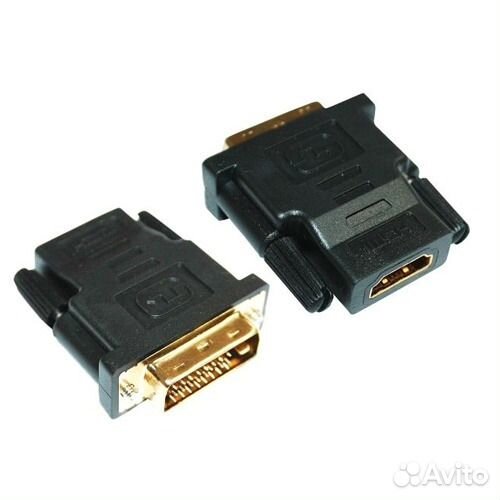 Адаптер переходник с hdmi (F) на DVI (29M)