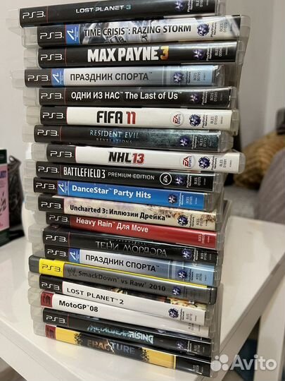 Игровые диски на ps3