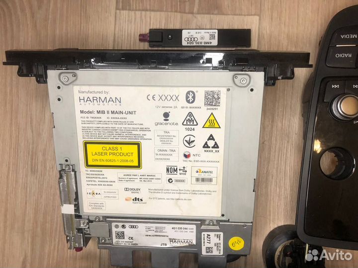 Навигация MIB2 для Audi A6, A7 с 2011 по 2017